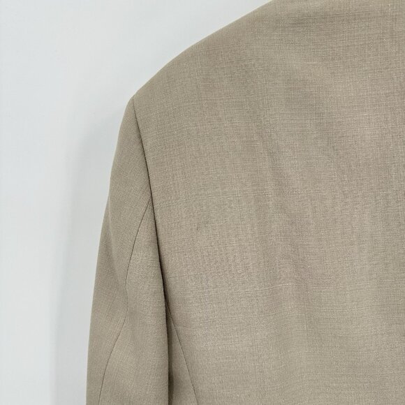 RALPH RALPH LAUREN jacket blazer sport coat tan beige 42L - Picture 9 of 13